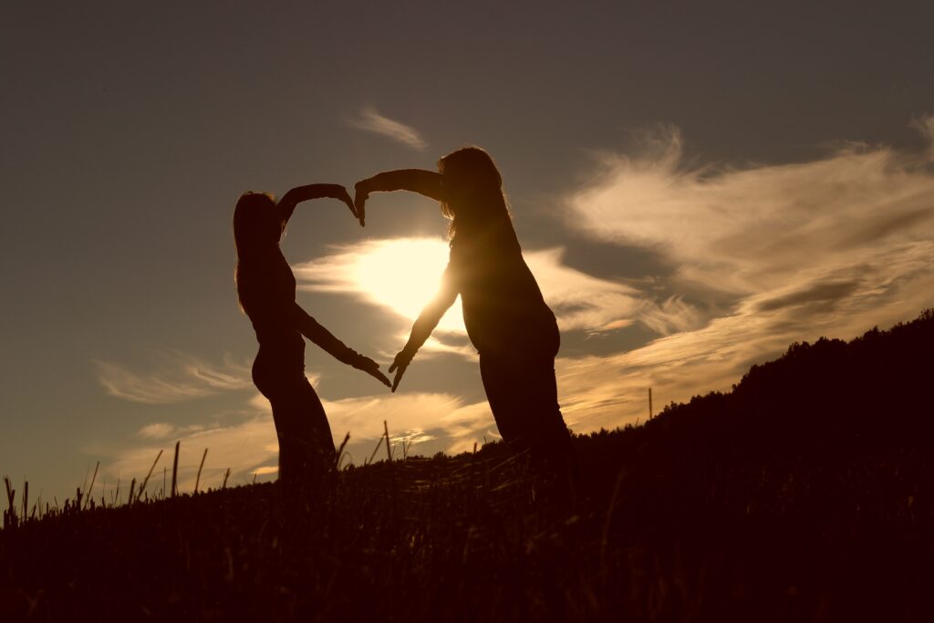 Vertrauen ist Liebe.