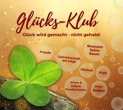 Glück wird gemacht!
