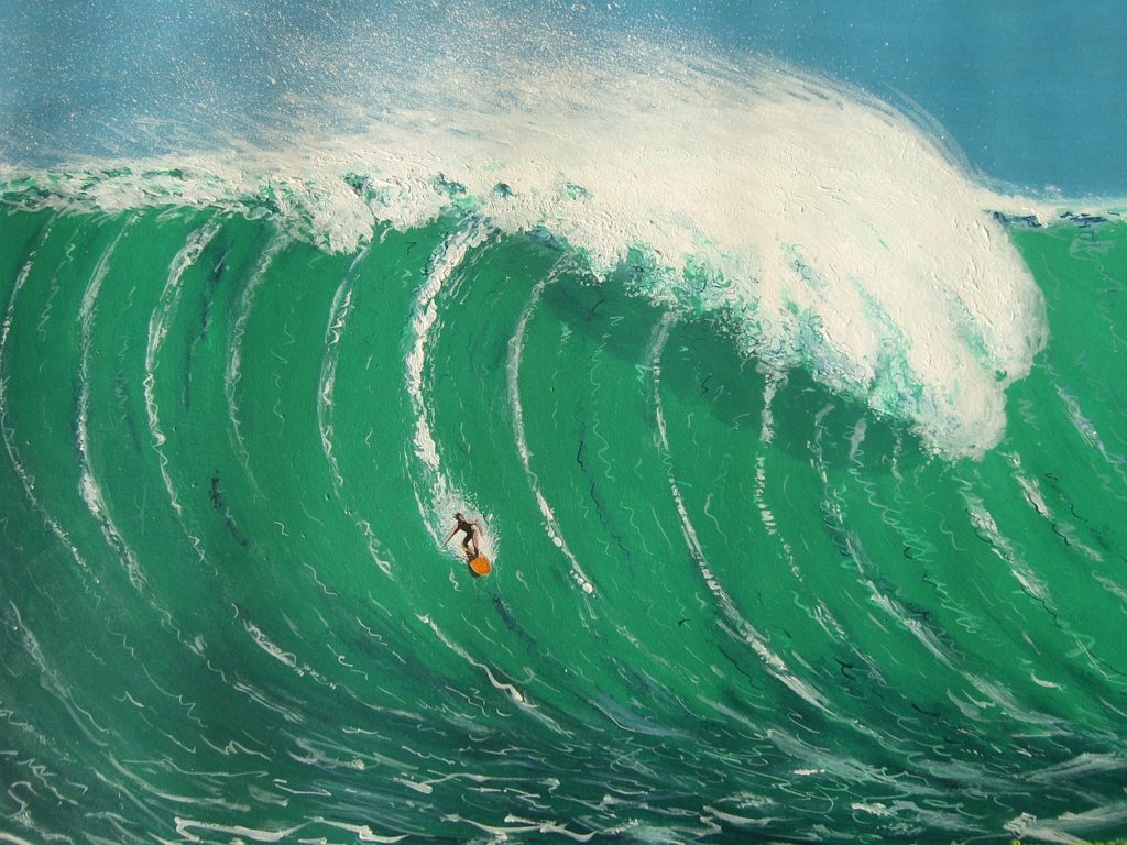 Reite die Welle!